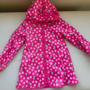 Disney Pink Minnie Mouse Polka Dot Jacket